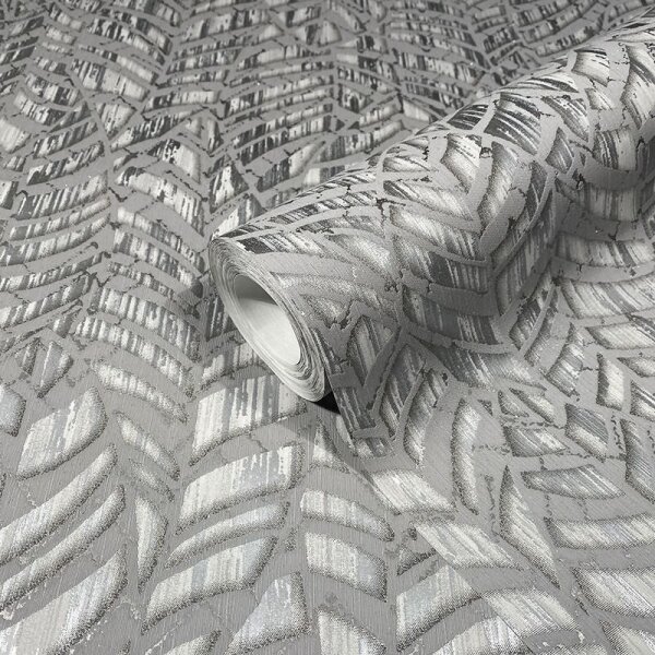 Tapete Grau, Silber Marburg Vliestapete (32974)