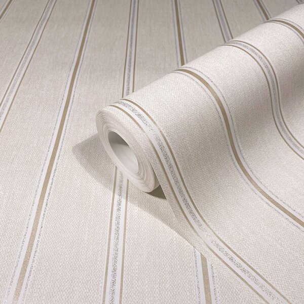 Tapete Beige, Creme, Gold, Kupfer Marburg Vliestapete (31578)