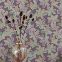 Tapete Gold, Kupfer, Lila, Flieder livingwalls...