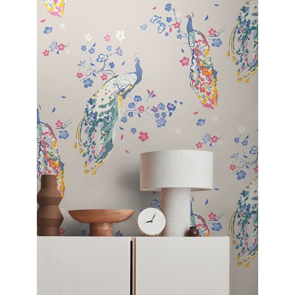 Tapete Blau, Bunt, Grau, Silber livingwalls Vliestapete (389064)