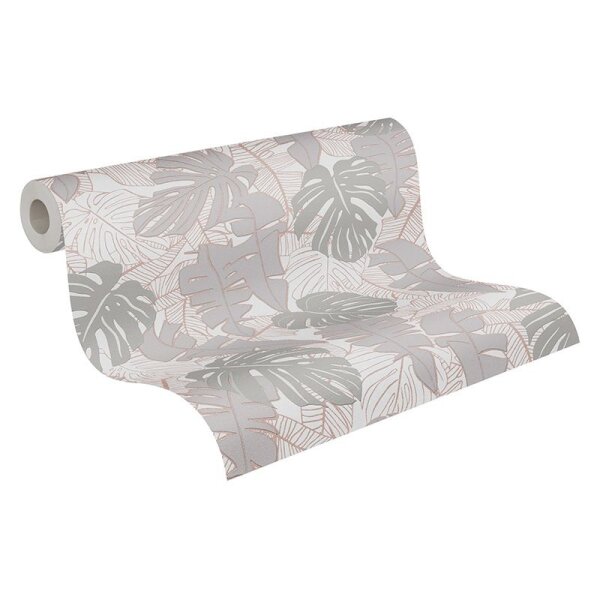 Tapete Grau, Silber livingwalls Vliestapete (389053)