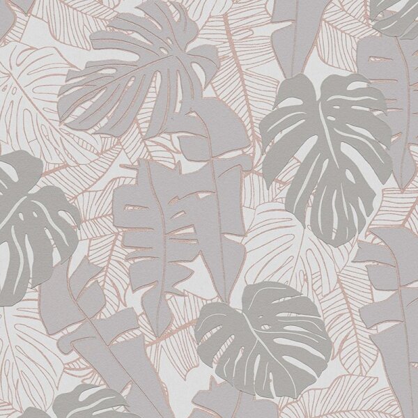 Tapete Grau, Silber livingwalls Vliestapete (389053)