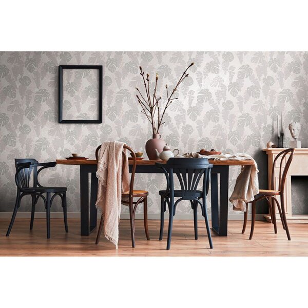 Tapete Grau, Silber livingwalls Vliestapete (389053)