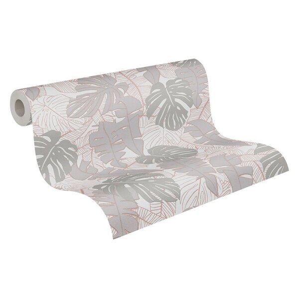 Tapete Grau, Silber livingwalls Vliestapete (389053)