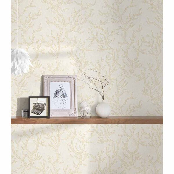 Tapete Beige, Creme VERSACE Vliestapete (344971)