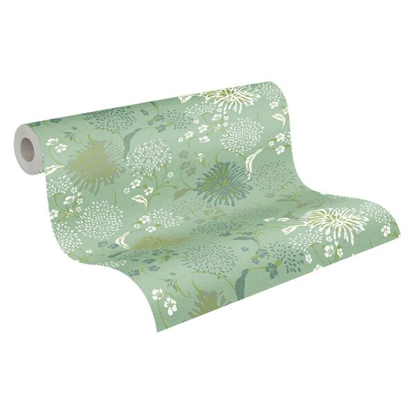 Tapete Grün livingwalls Vliestapete (389004)