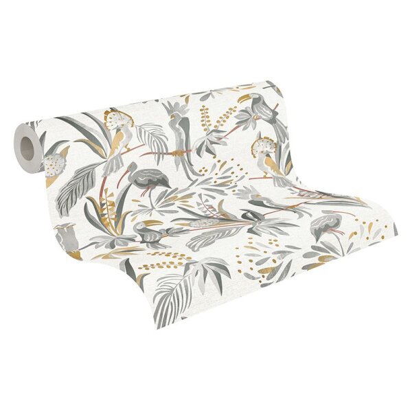 Tapete Grau, Silber livingwalls Vliestapete (388984)