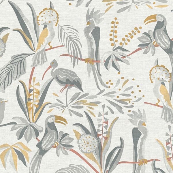 Tapete Grau, Silber livingwalls Vliestapete (388984)