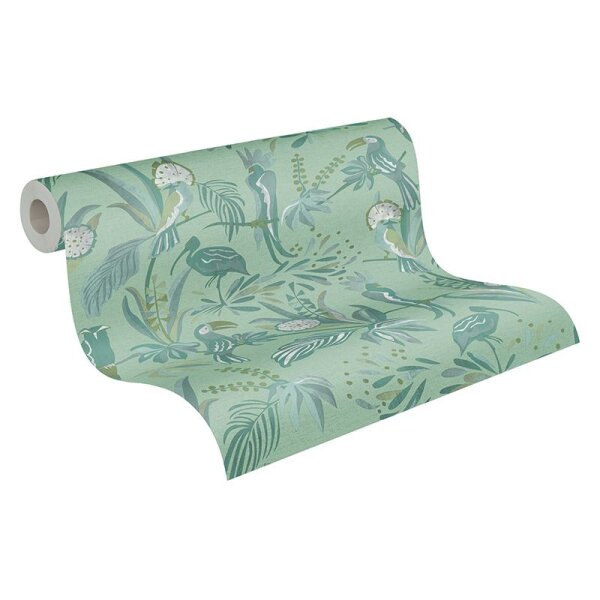 Tapete Grün livingwalls Vliestapete (388982)