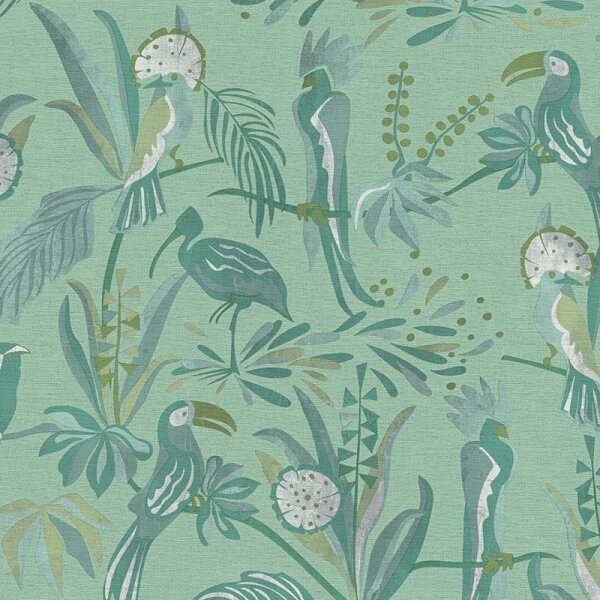 Tapete Grün livingwalls Vliestapete (388982)