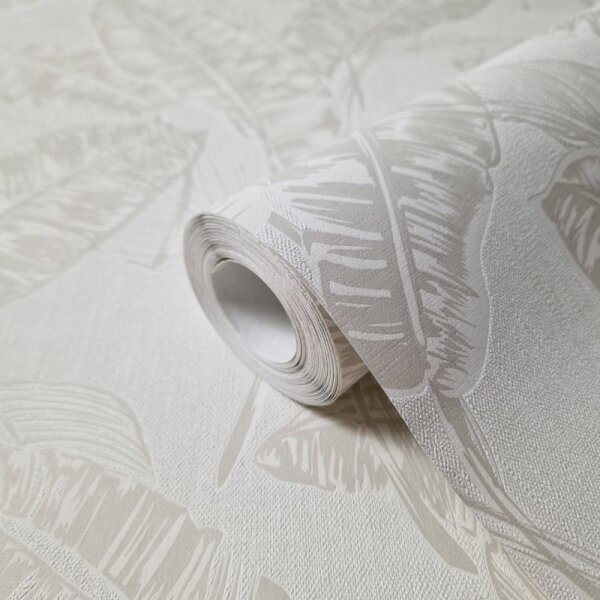 Tapete SALE Harald Glööckler Dschungel Beige, Creme Marburg Vliestapete (33419)