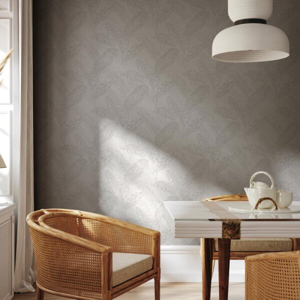 Tapete SALE Harald Glööckler Dschungel Beige, Creme Marburg Vliestapete (33419)