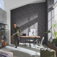 Tapete Grau, Silber Guido Maria Kretschmer Vliestapete...