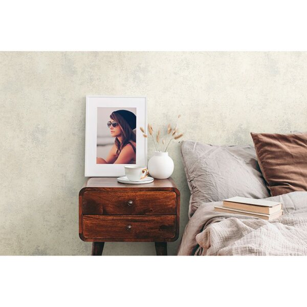 Tapete Grau, Silber, Weiß AS-Creation Vliestapete (388331)