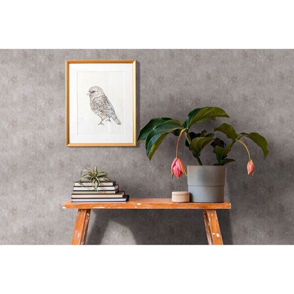 Tapete Grau, Silber, Rosa, Rose AS-Creation Vliestapete (388328)