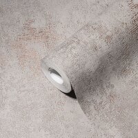 Tapete Grau, Silber, Rosa, Rose AS-Creation Vliestapete...