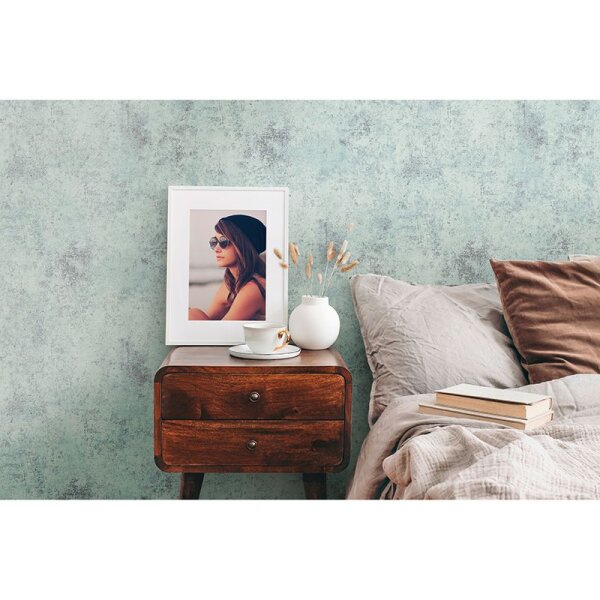 Tapete Blau, Grau, Silber, Pastellfarben AS-Creation Vliestapete (388327)