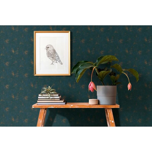 Tapete Blau, Grün, Petrol AS-Creation Vliestapete (388326)