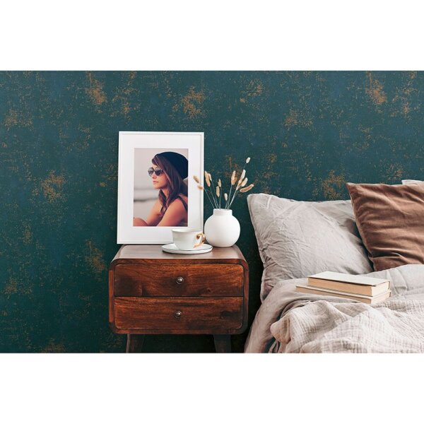 Tapete Blau, Grün, Petrol AS-Creation Vliestapete (388326)