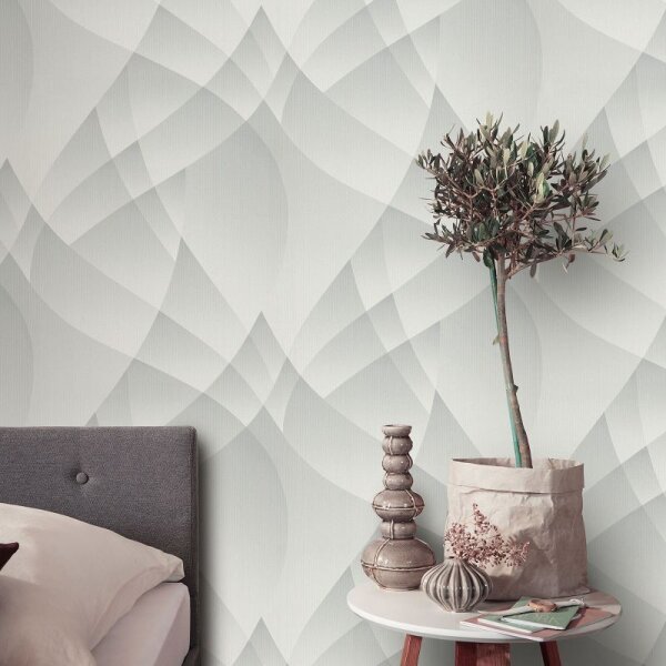 Tapete Grau, Silber Guido Maria Kretschmer Vliestapete (1037431)