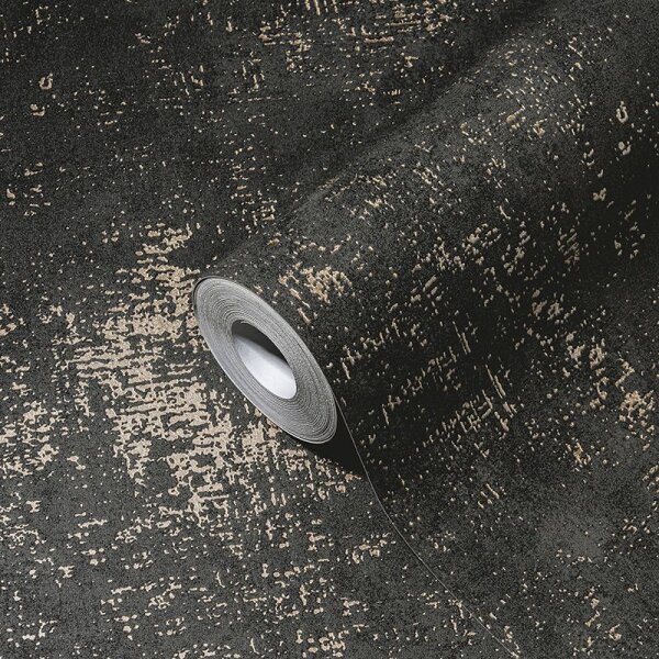 Tapete Schwarz, Anthrazit AS-Creation Vliestapete (388325)