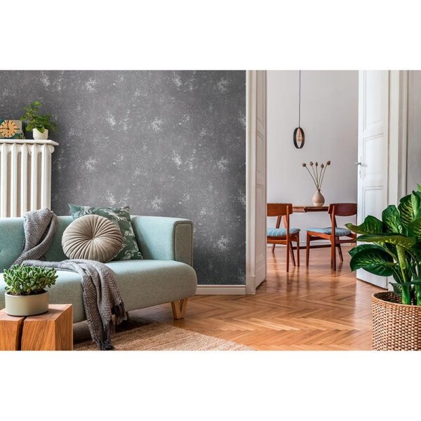 Tapete Grau, Silber AS-Creation Vliestapete (388324)