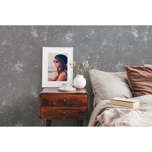 Tapete Grau, Silber AS-Creation Vliestapete (388324)