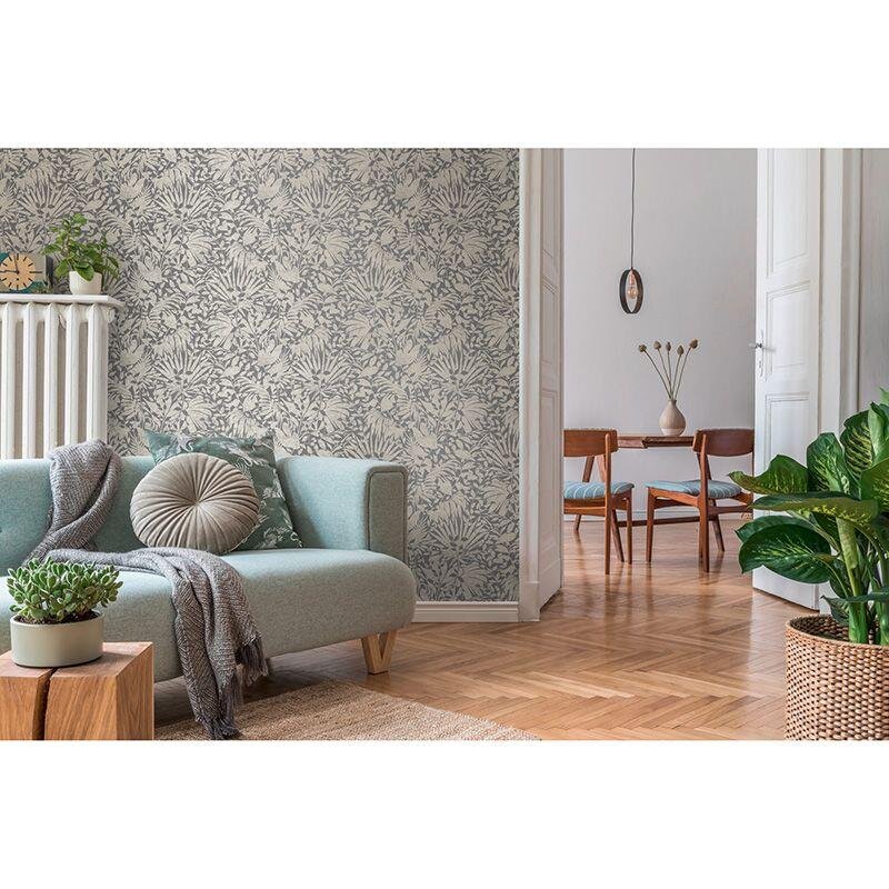 Tapete Grau, Silber AS-Creation Vliestapete (388314)