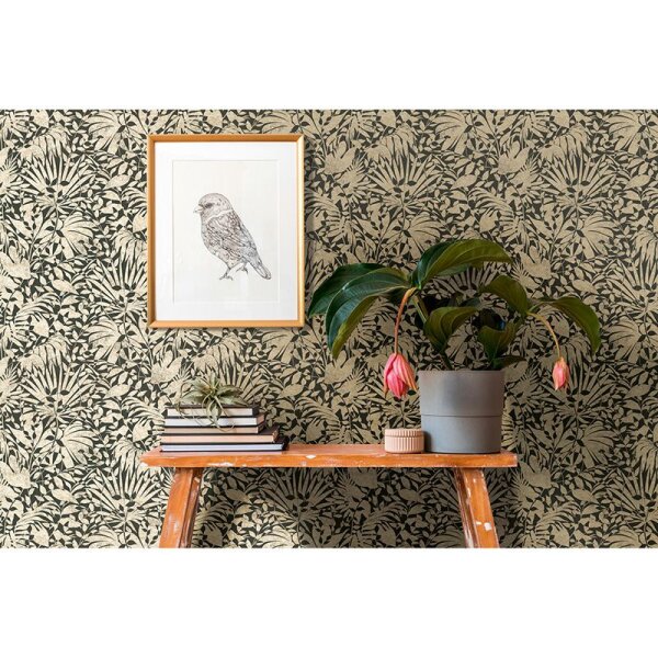 Tapete Gold, Kupfer, Schwarz, Anthrazit AS-Creation Vliestapete (388313)