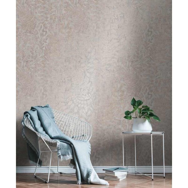 Tapete Braun, Grau, Silber AS-Creation Vliestapete (388303)