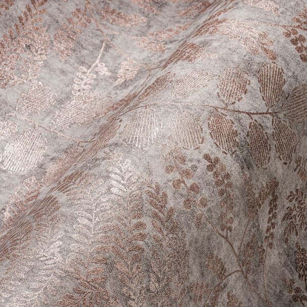 Tapete Braun, Grau, Silber AS-Creation Vliestapete (388303)