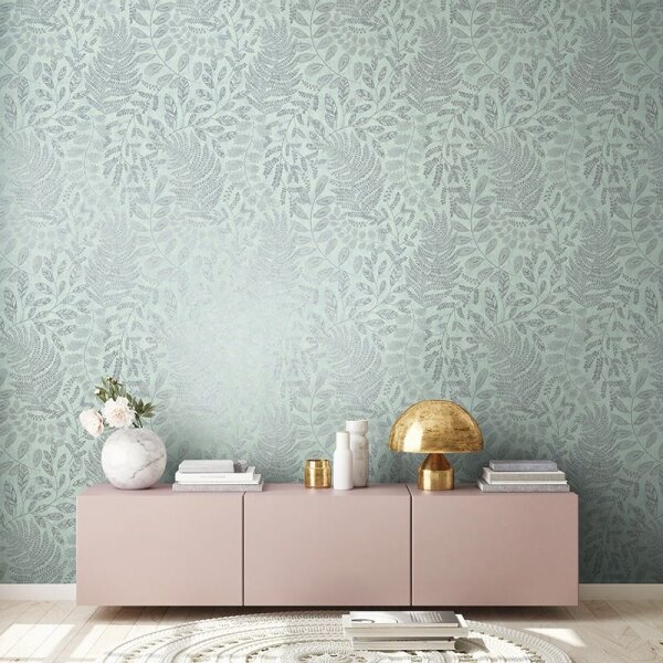 Tapete Blau, Grau, Silber, Pastellfarben AS-Creation Vliestapete (388301)