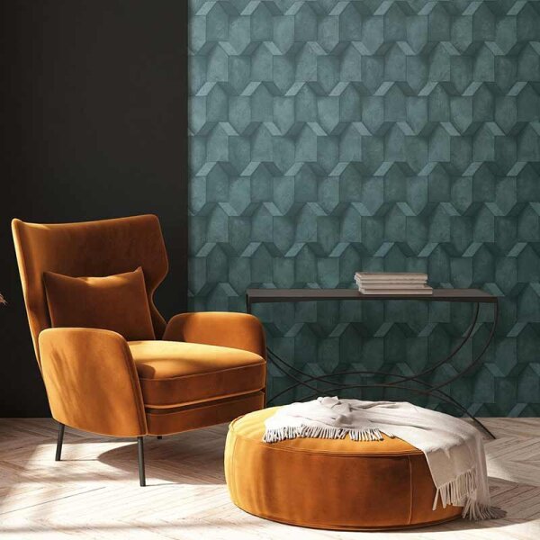 Tapete Blau AS-Creation Vliestapete (388271)