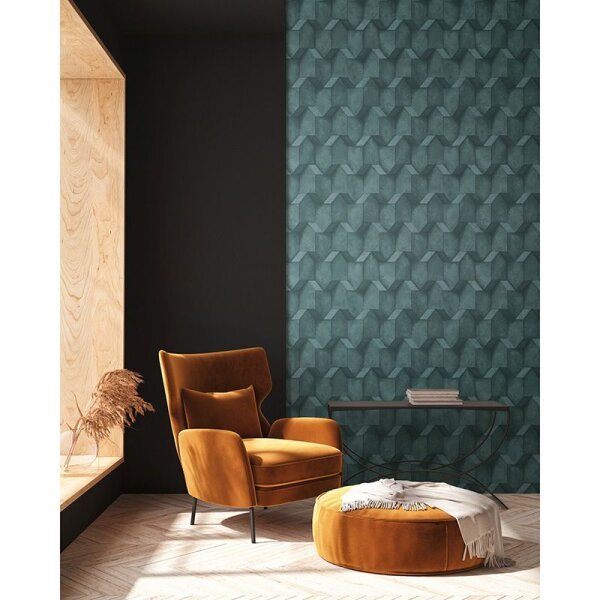 Tapete Blau AS-Creation Vliestapete (388271)