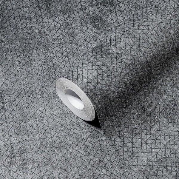 Tapete Grau, Silber AS-Creation Vliestapete (388267)