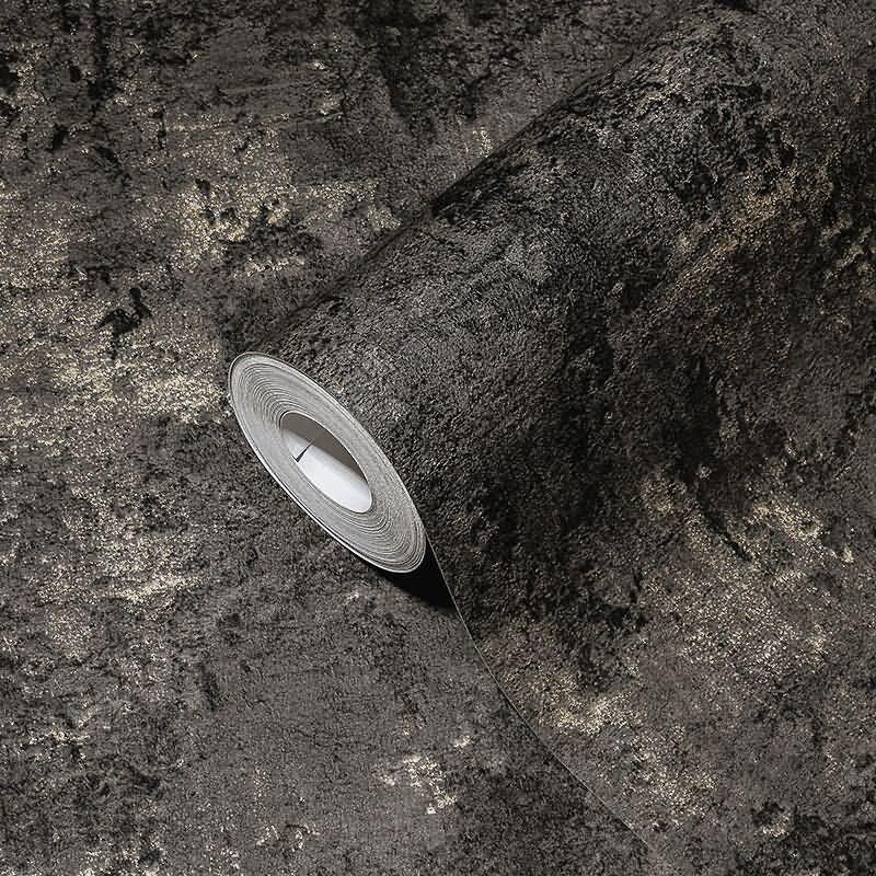 Tapete Schwarz, Anthrazit AS-Creation Vliestapete (388234)