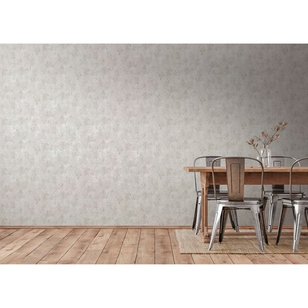 Tapete Grau, Silber, Greige AS-Creation Vliestapete (388231)