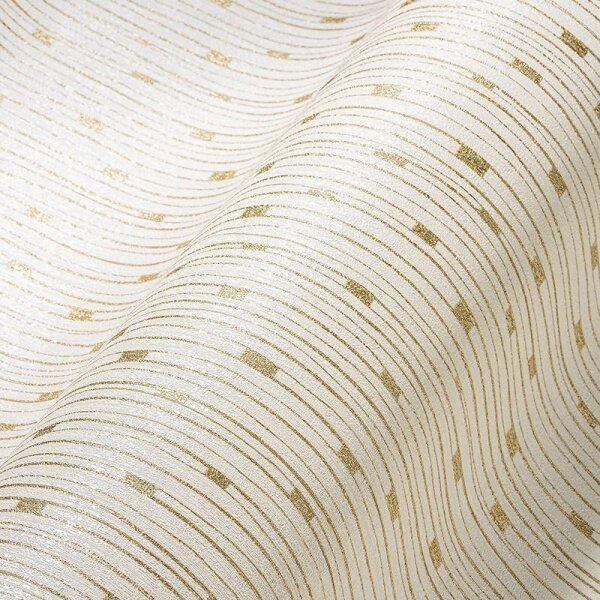 Tapete Beige, Creme, Gold, Kupfer AS-Creation Vliestapete (388223)