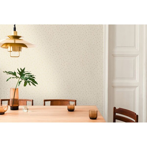 Tapete Beige, Creme, Gold, Kupfer AS-Creation Vliestapete (388223)