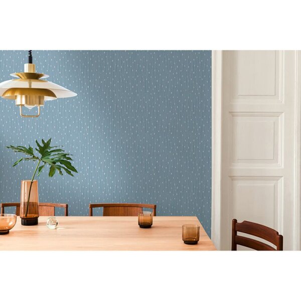 Tapete Blau, Grau, Silber AS-Creation Vliestapete (388222)