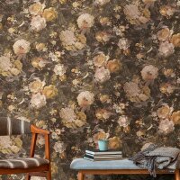 Tapete Gelb, Vanille, Rosa, Rose, Schwarz, Anthrazit...