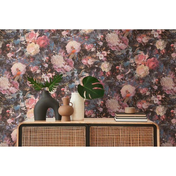 Tapete Bunt, Schwarz, Anthrazit AS-Creation Vliestapete (388211)