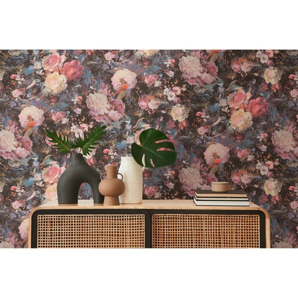 Tapete Bunt, Schwarz, Anthrazit AS-Creation Vliestapete (388211)