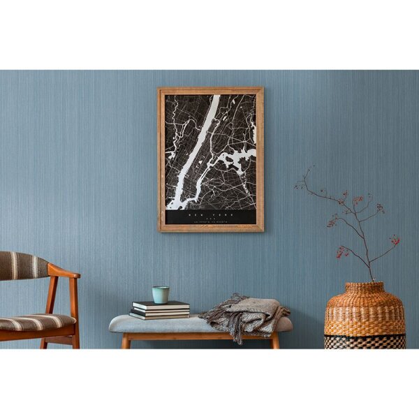 Tapete Blau, Grau, Silber AS-Creation Vliestapete (388192)