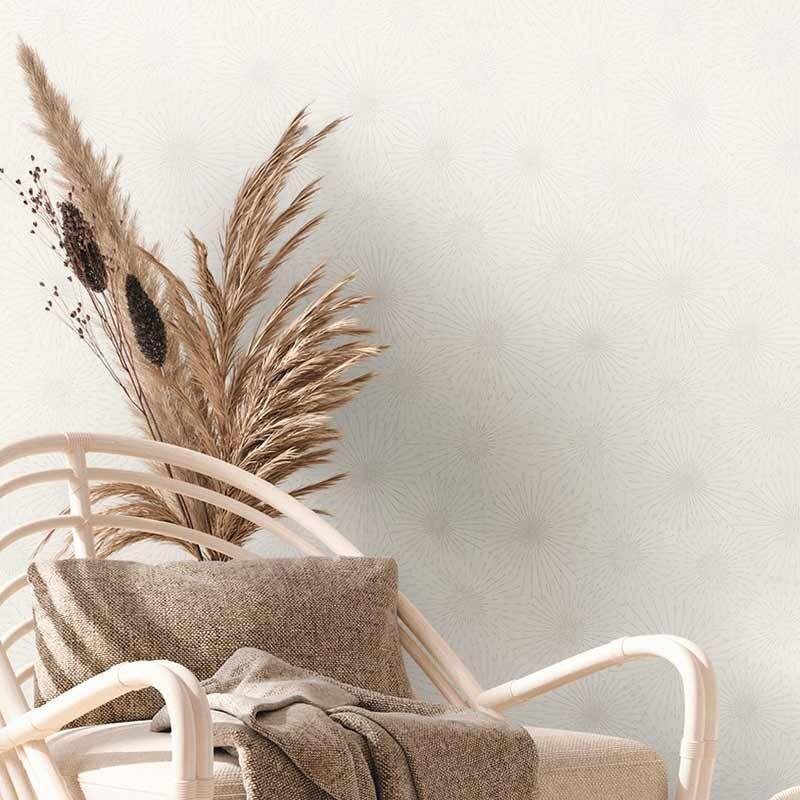 Tapete Beige, Creme, Weiß AS-Creation Vliestapete (388184)