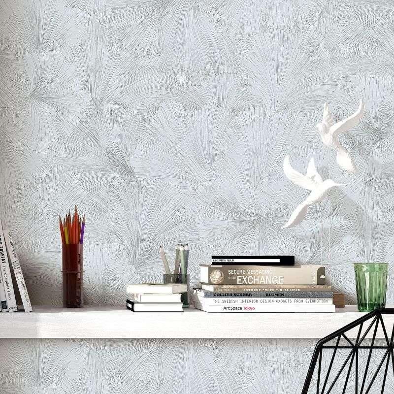 Tapete Grau, Silber Guido Maria Kretschmer Vliestapete (1037331)