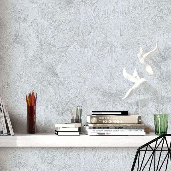 Tapete Grau, Silber Guido Maria Kretschmer Vliestapete (1037331)