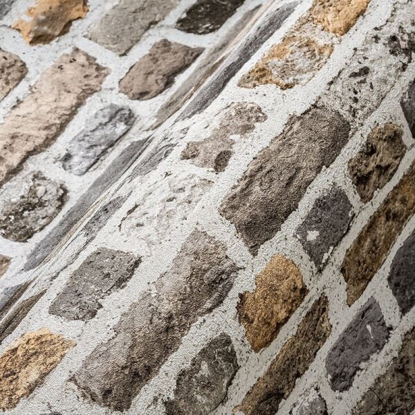 Tapete Braun, Grau, Silber AS-Creation Vliestapete (388292)