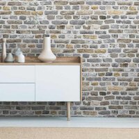 Tapete Braun, Grau, Silber AS-Creation Vliestapete (388292)