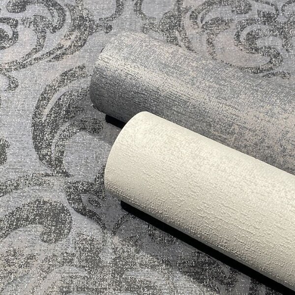 Tapete Grau, Silber Novamur Vliestapete (82393)